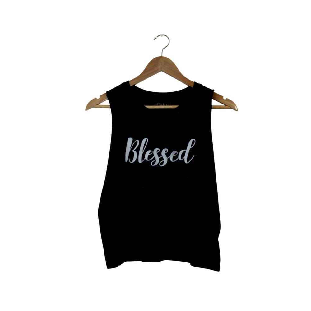 Milken Flow Blesseed Tank Top in Black & White